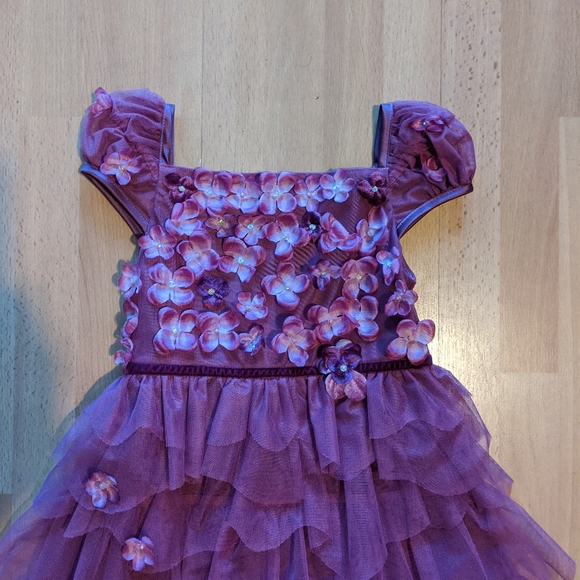 NWT Biscotti Stunning Kids Purple Dress - Size 5 - Picture 2 of 8
